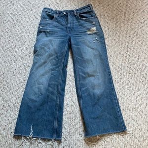 Abercrombie and Fitch Annie high rise wide leg jeans size 26 (2 regular)